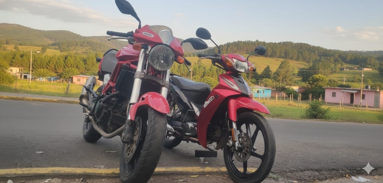 Moto en taller